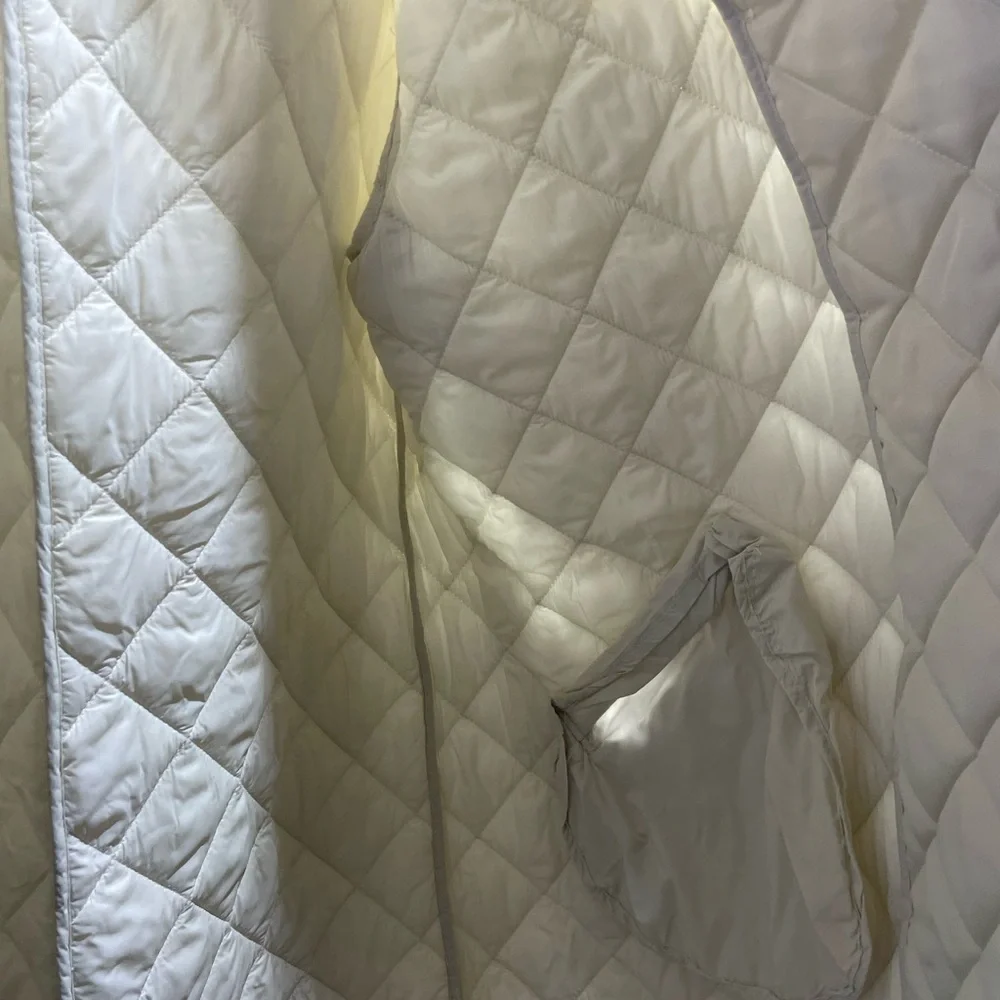 Rebecca Minkoff Ivory Quilted Puffer Coat - Picture 4 of 8